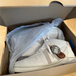 White High-Top Sneakers
